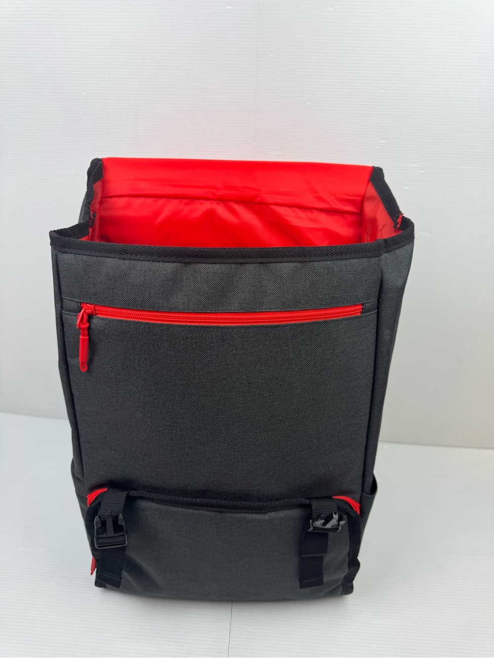 Nintendo Switch 2 Experience Promotional Event Gray & Red Backpack Daypack Tech - Picture 10 of 13